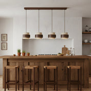 Petraia - Natural Travertine Pendant Light