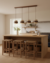 Petraia - Natural Travertine Pendant Light