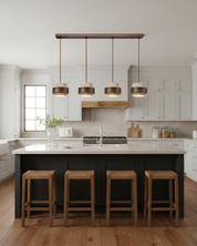 Petraia - Natural Travertine Pendant Light