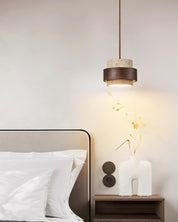 Petraia - Natural Travertine Pendant Light