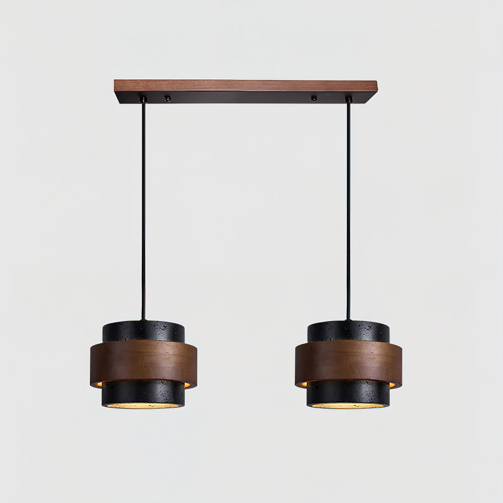Petraia - Natural Travertine Pendant Light