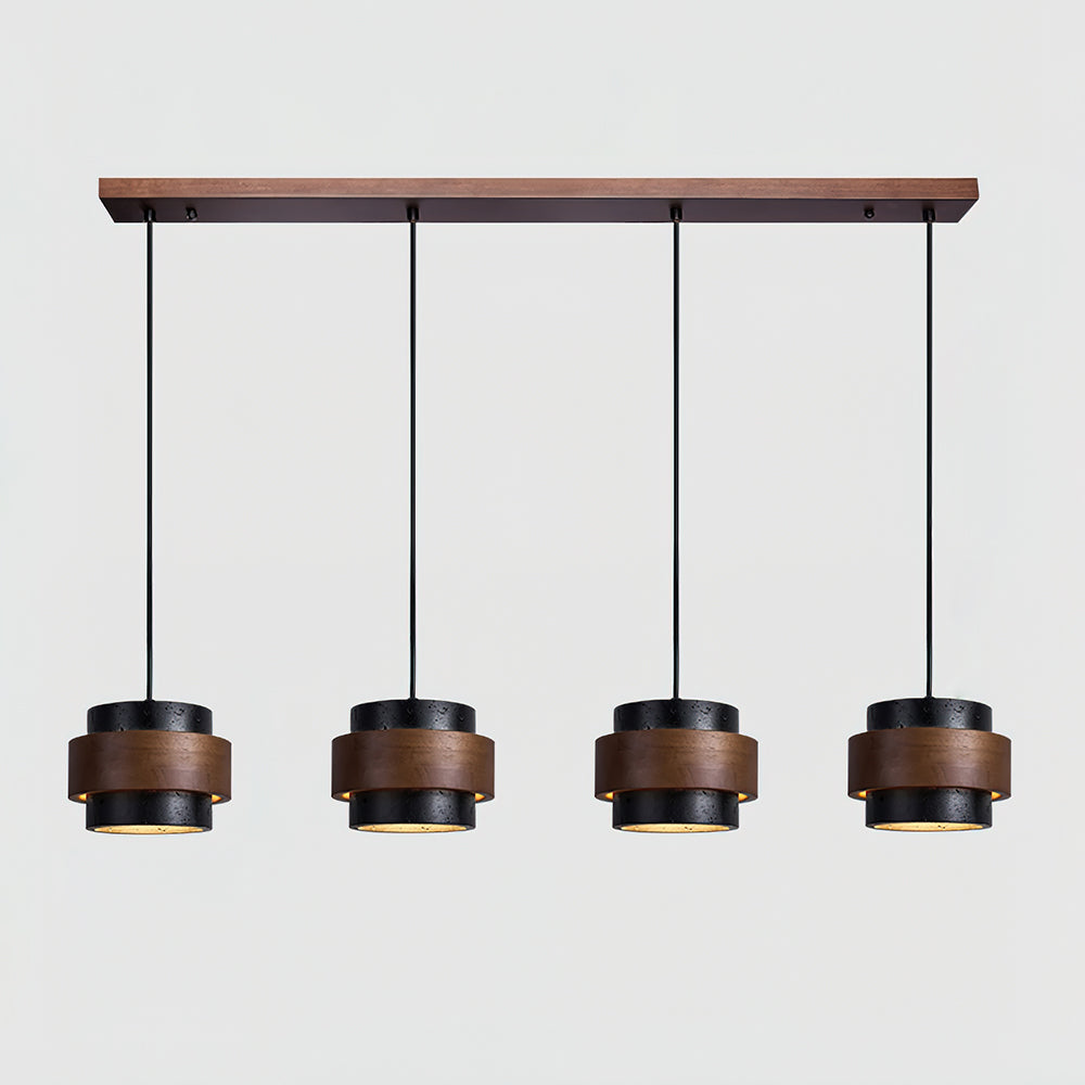 Petraia - Natural Travertine Pendant Light