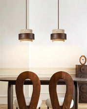 Petraia - Natural Travertine Pendant Light