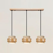 Petraia - Natural Travertine Pendant Light