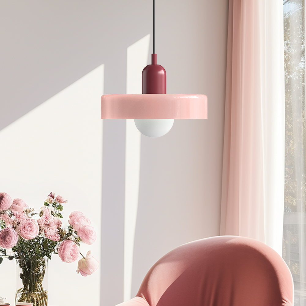 Iolaos - Colored Glass Pendant Light