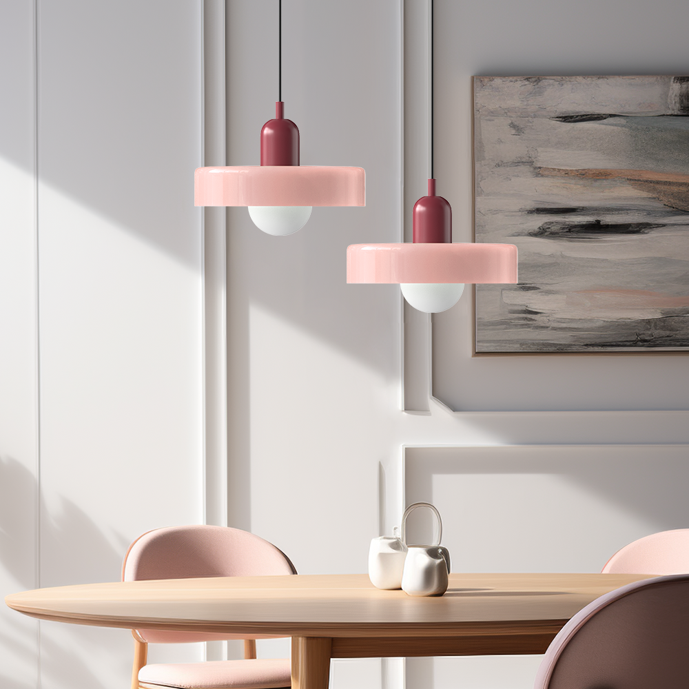 Iolaos - Colored Glass Pendant Light
