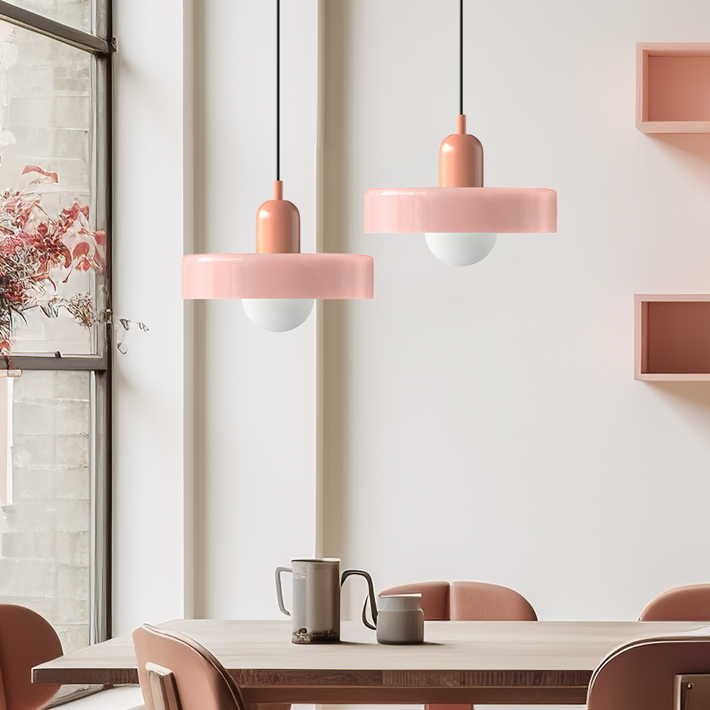 Iolaos - Colored Glass Pendant Light