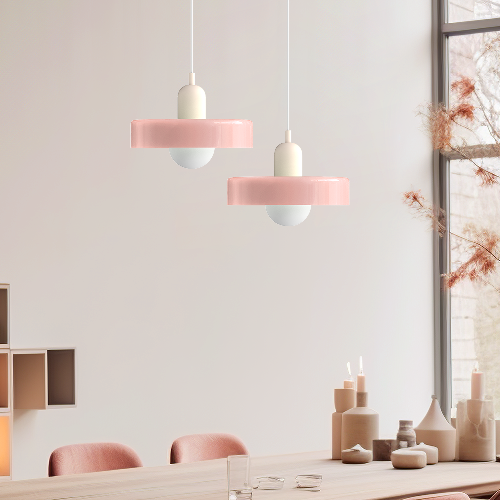 Iolaos - Colored Glass Pendant Light