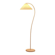 Kleodora - Pleated Linen Floor Lamp