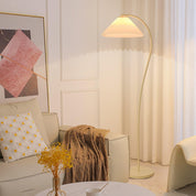 Kleodora - Pleated Linen Floor Lamp
