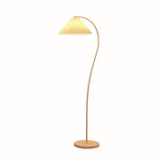 Kleodora - Pleated Linen Floor Lamp