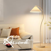 Kleodora - Pleated Linen Floor Lamp