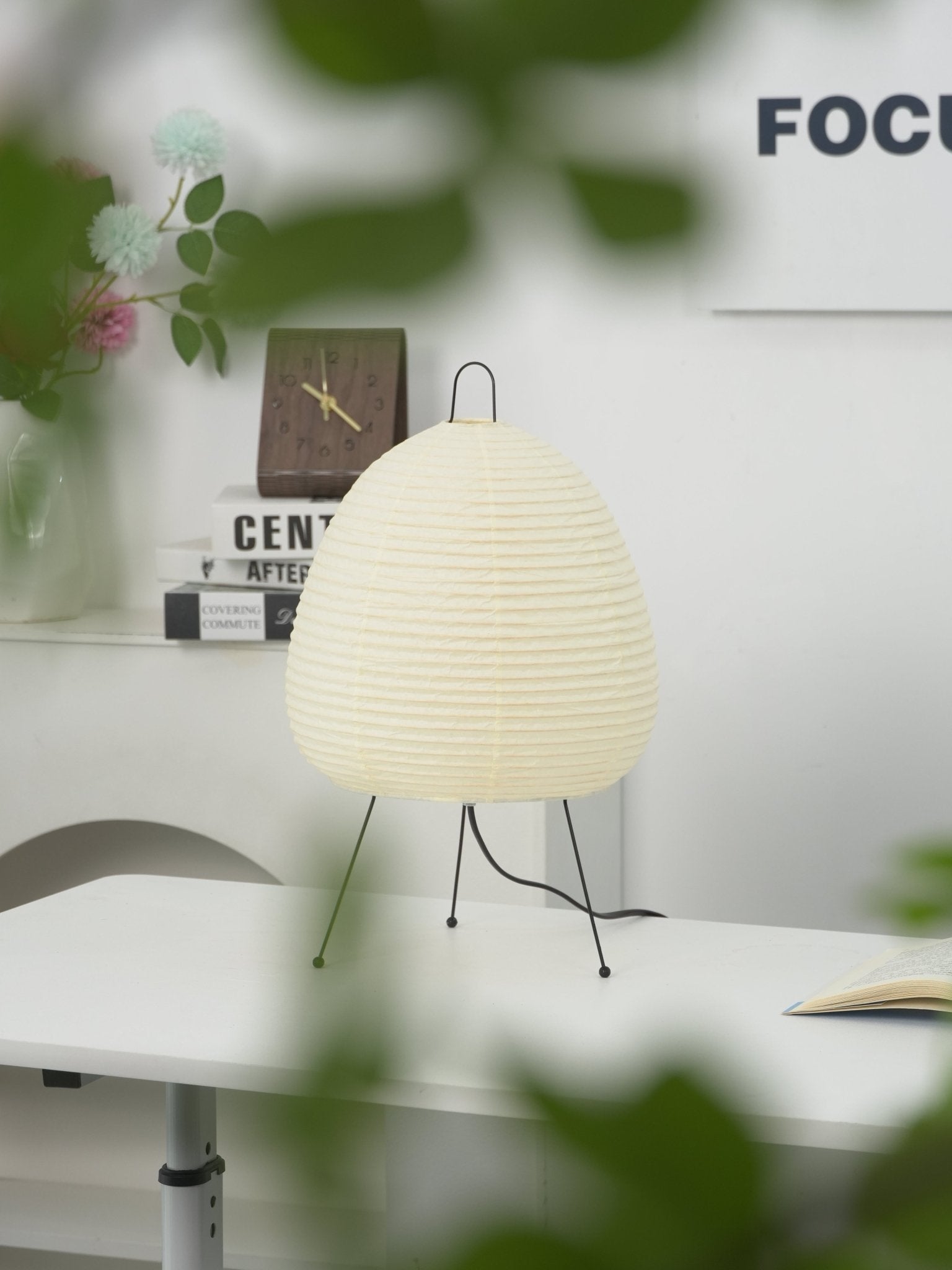 Leuke - Handmade Washi Paper Lantern Table Lamp