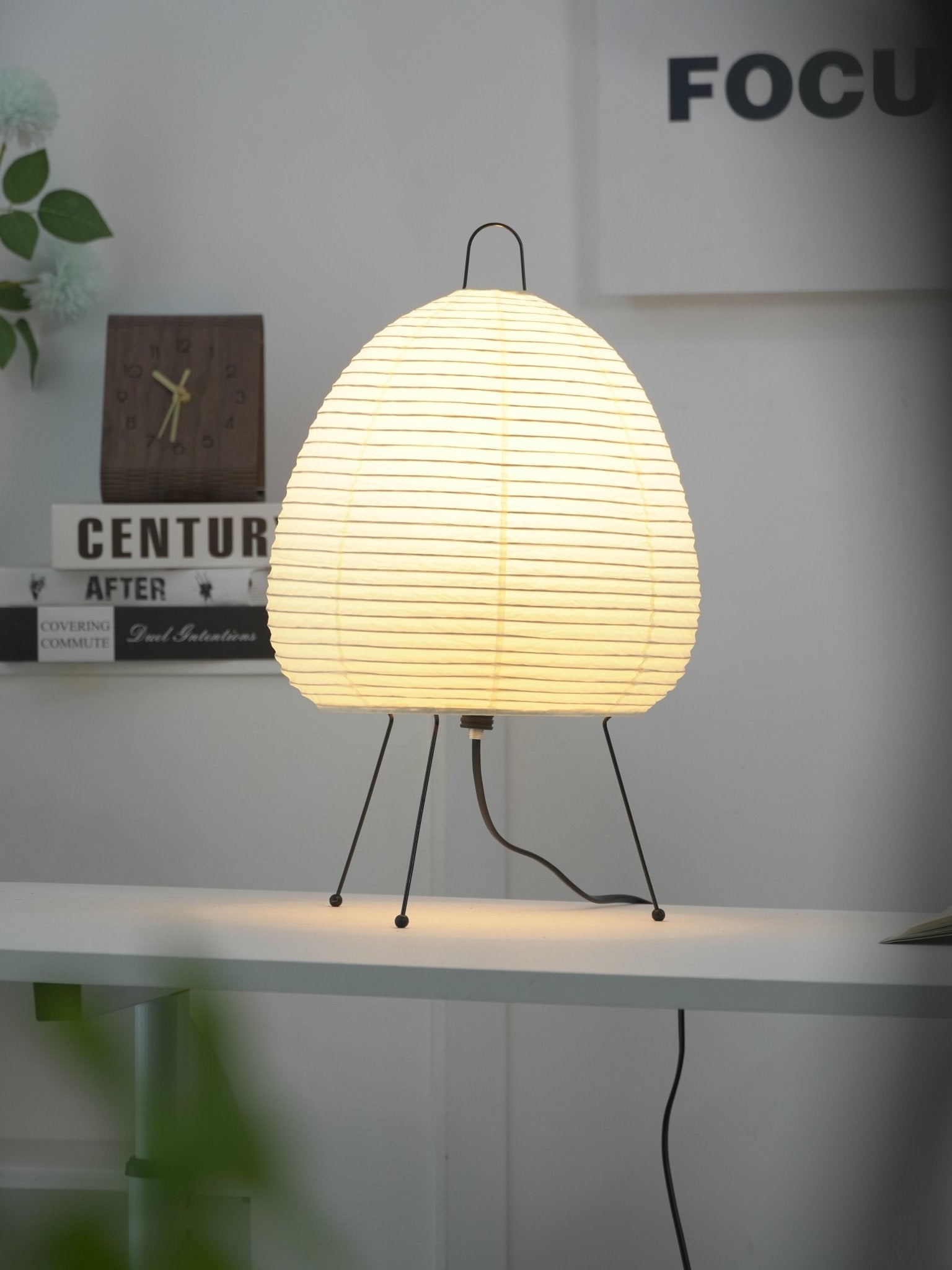 Leuke - Handmade Washi Paper Lantern Table Lamp
