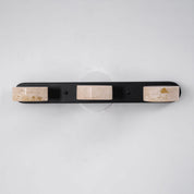 Melpomene - Travertine and Marble Vanity Light