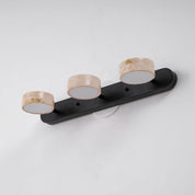Melpomene - Travertine and Marble Vanity Light