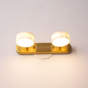 Melpomene - Travertine and Marble Vanity Light