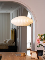 Kyane - Mulberry Silk Bubble Pendant Light