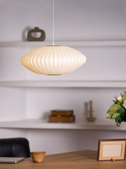 Kyane - Mulberry Silk Bubble Pendant Light