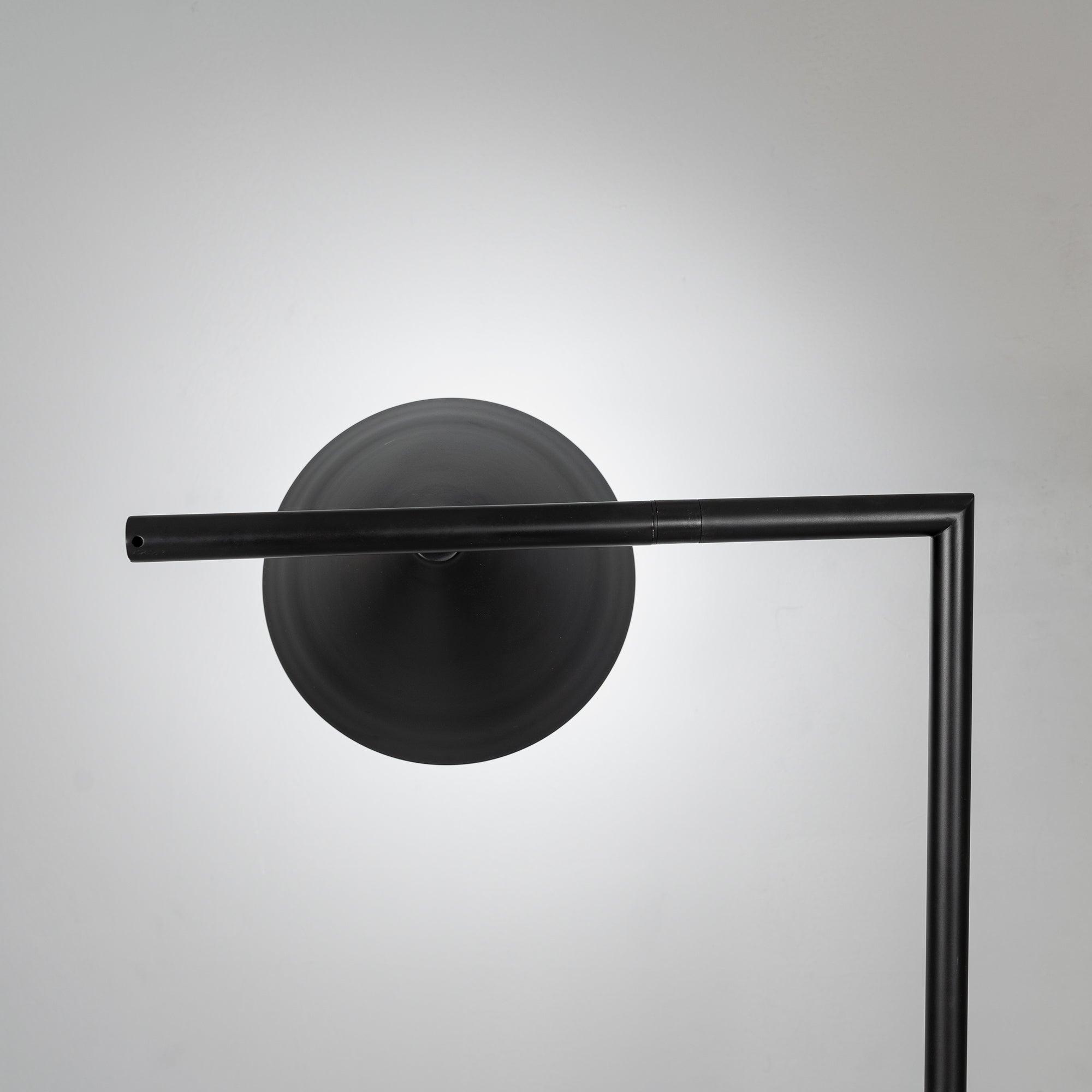Pyrene - Carrara Marble Rotating Cone Floor Lamp