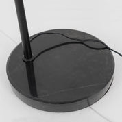 Pyrene - Carrara Marble Rotating Cone Floor Lamp