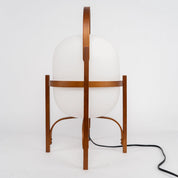 Pharos - Portable Wood and Glass Lantern Table Lamp