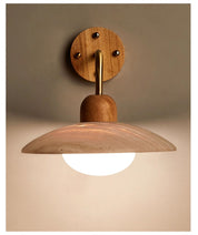 Helios - Travertine Dome Wall Light