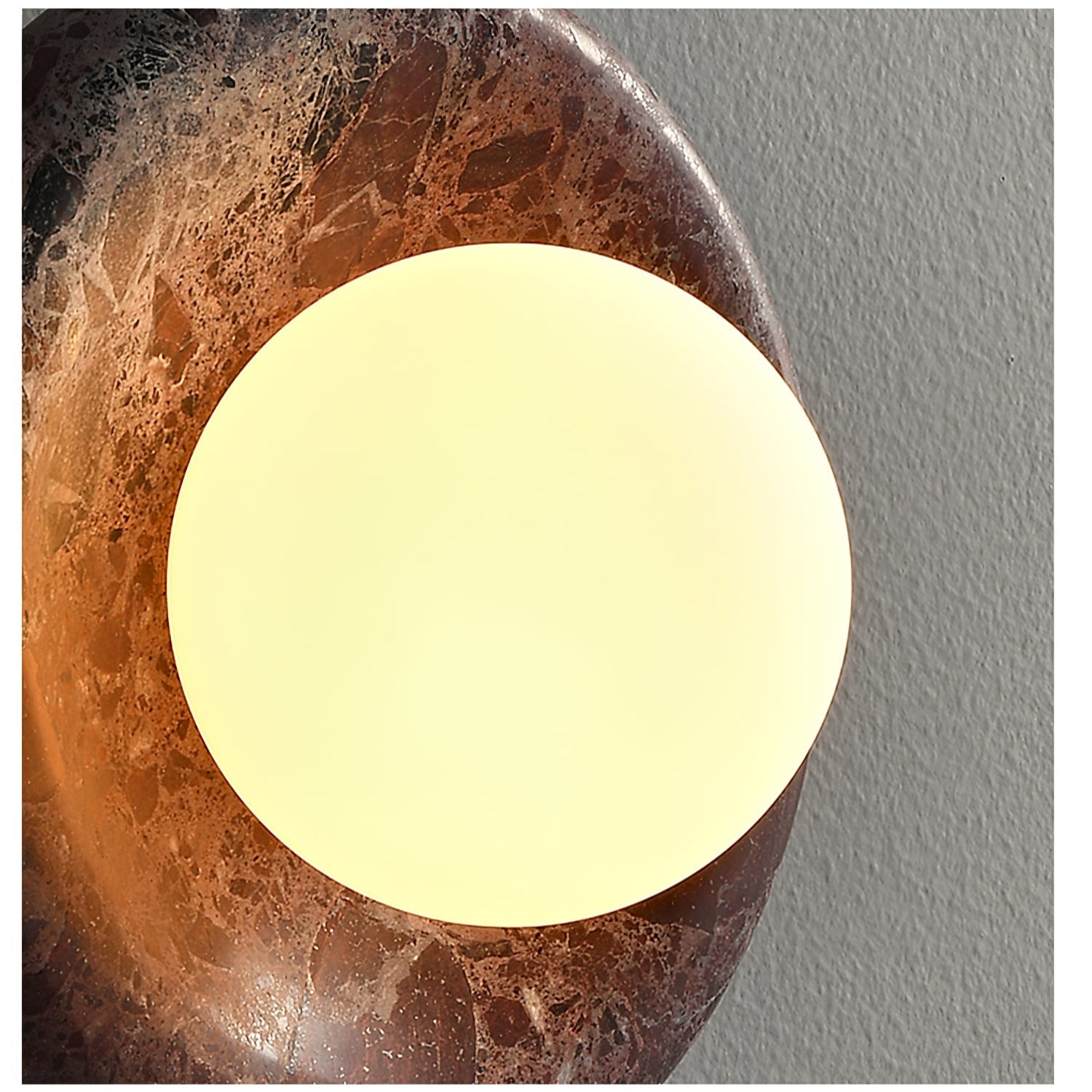 Eunomia - Stone Ring Wall Light