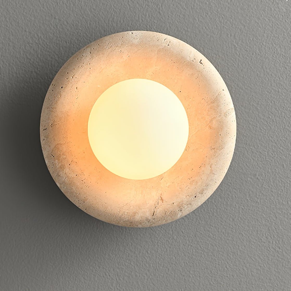 Eunomia - Stone Ring Wall Light