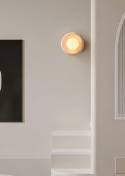 Eunomia - Stone Ring Wall Light