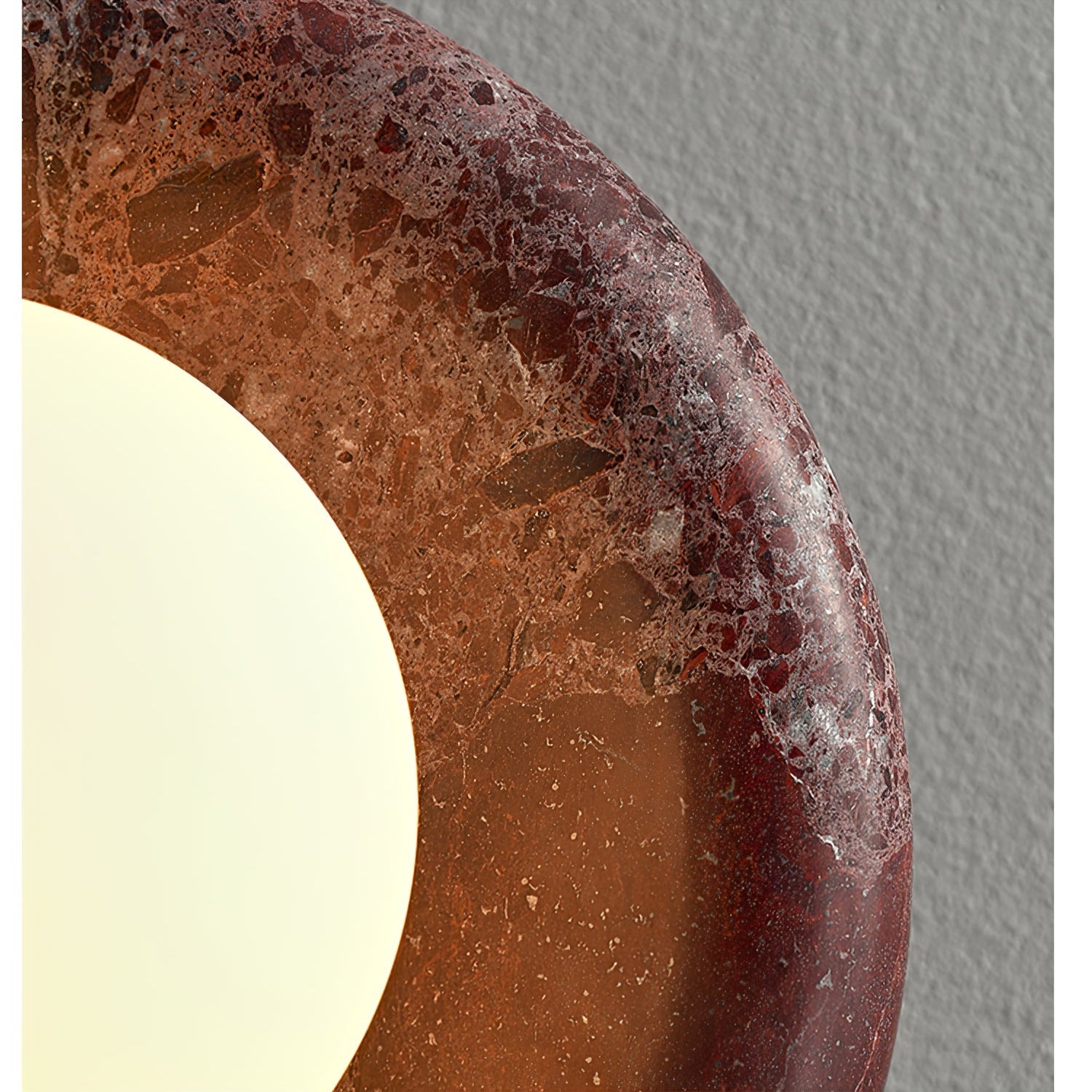 Eunomia - Stone Ring Wall Light