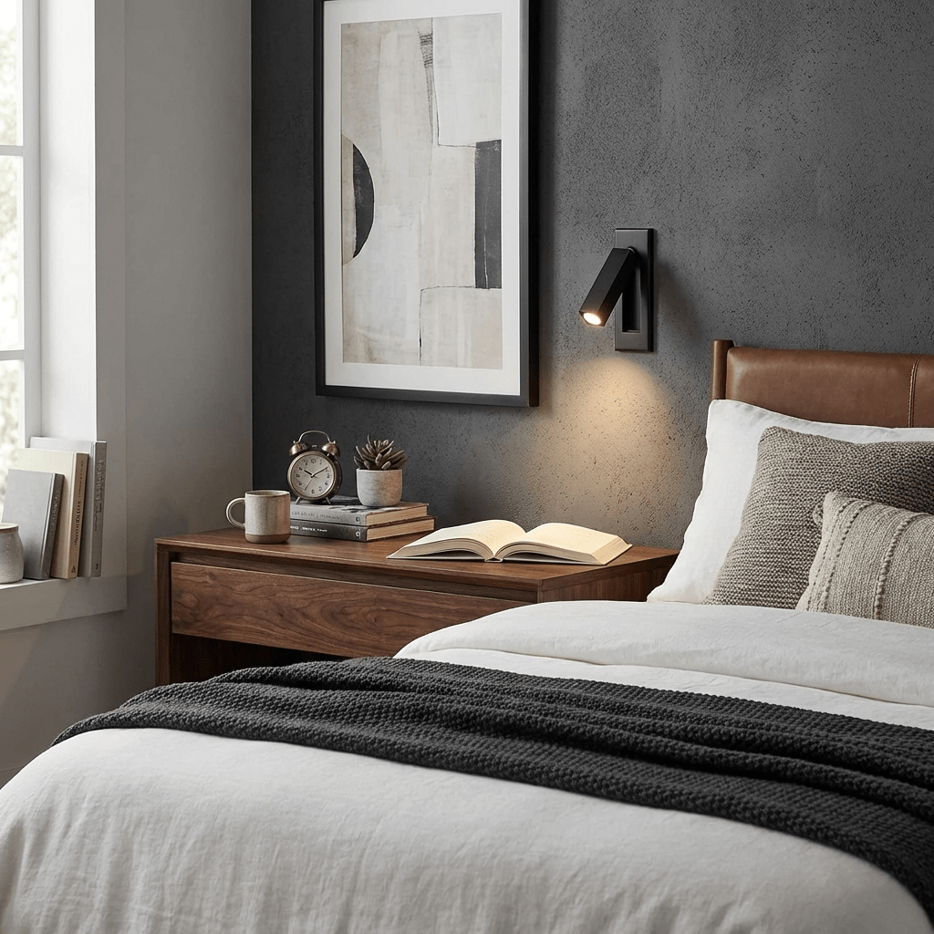Elare - Folding Recessed Bedside Sconce