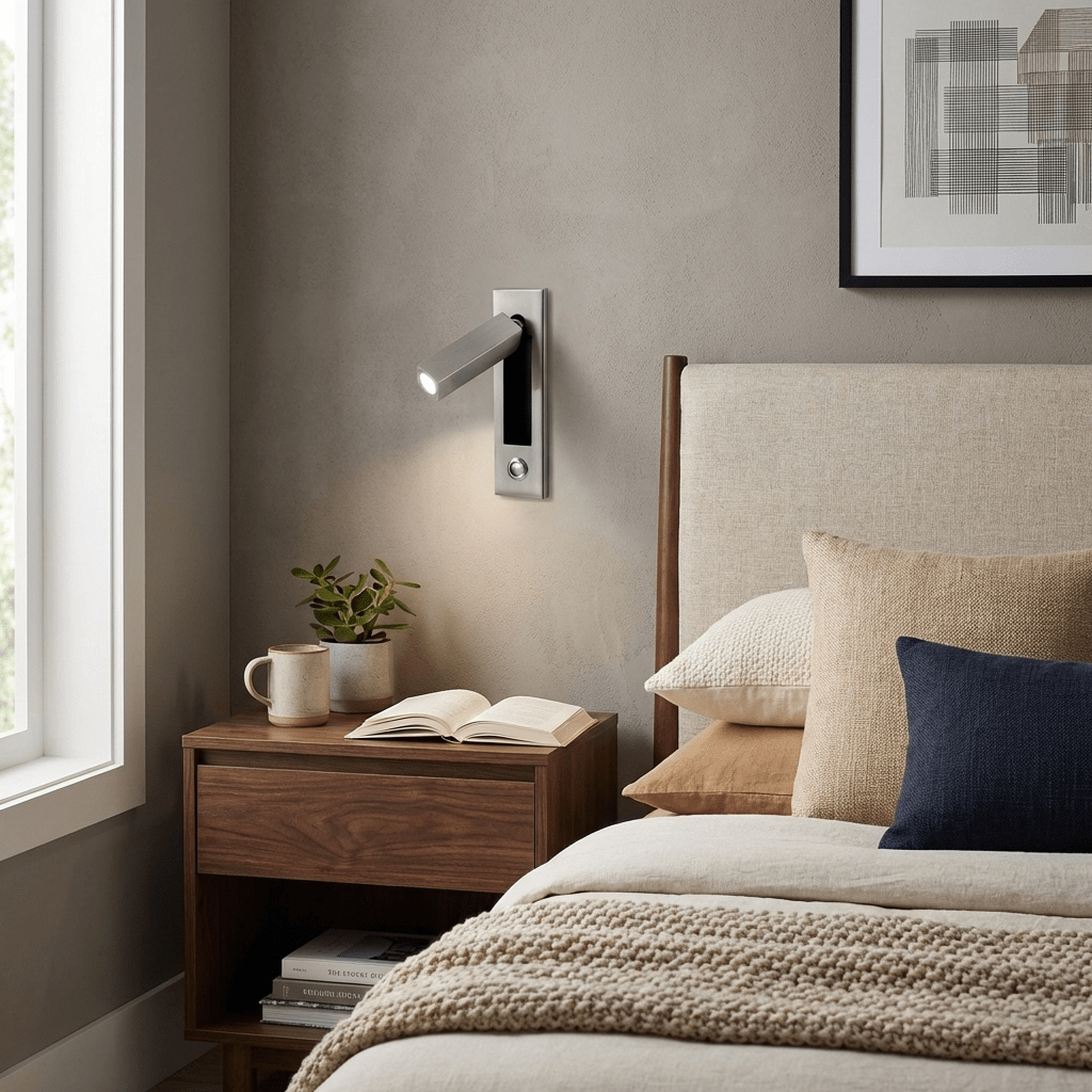 Elare - Folding Recessed Bedside Sconce