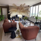 Phoinike - Ostrich Feather Floor Lamp
