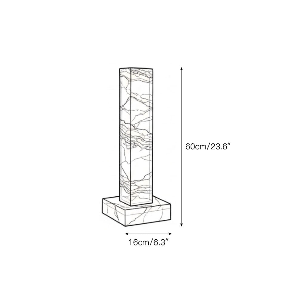 Chione - Alabaster Floor Lamp
