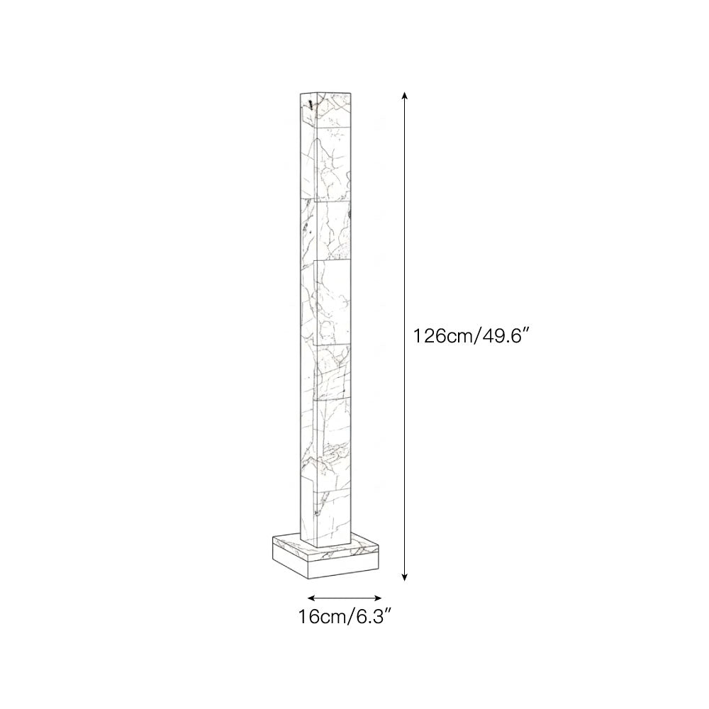 Chione - Alabaster Floor Lamp