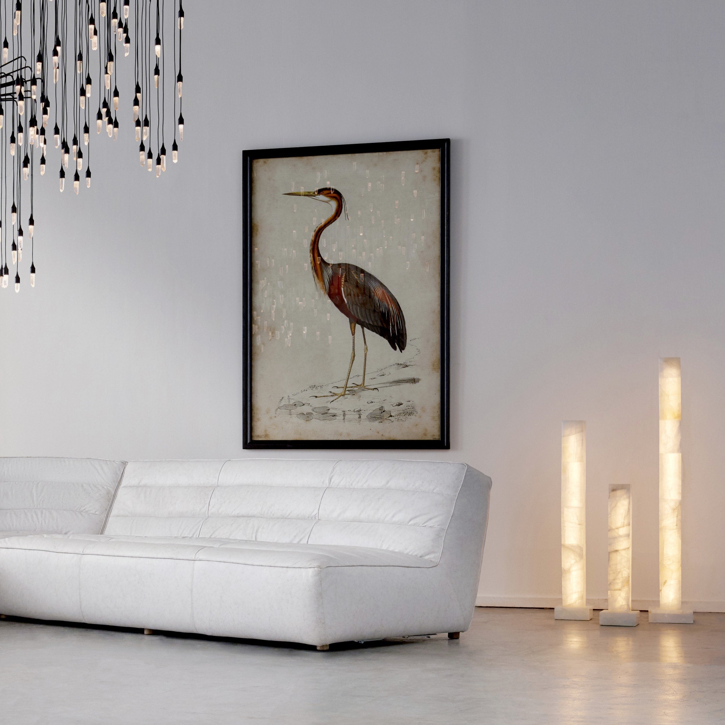 Chione - Alabaster Floor Lamp