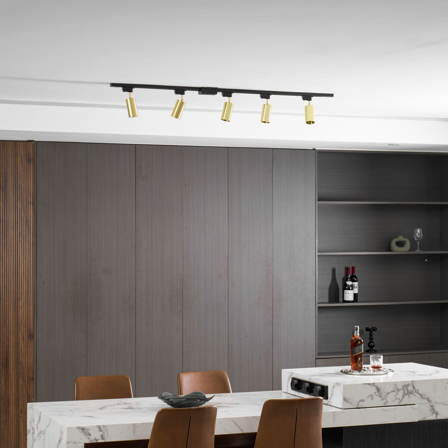 Chrysaor - Gilded Rail Track Light
