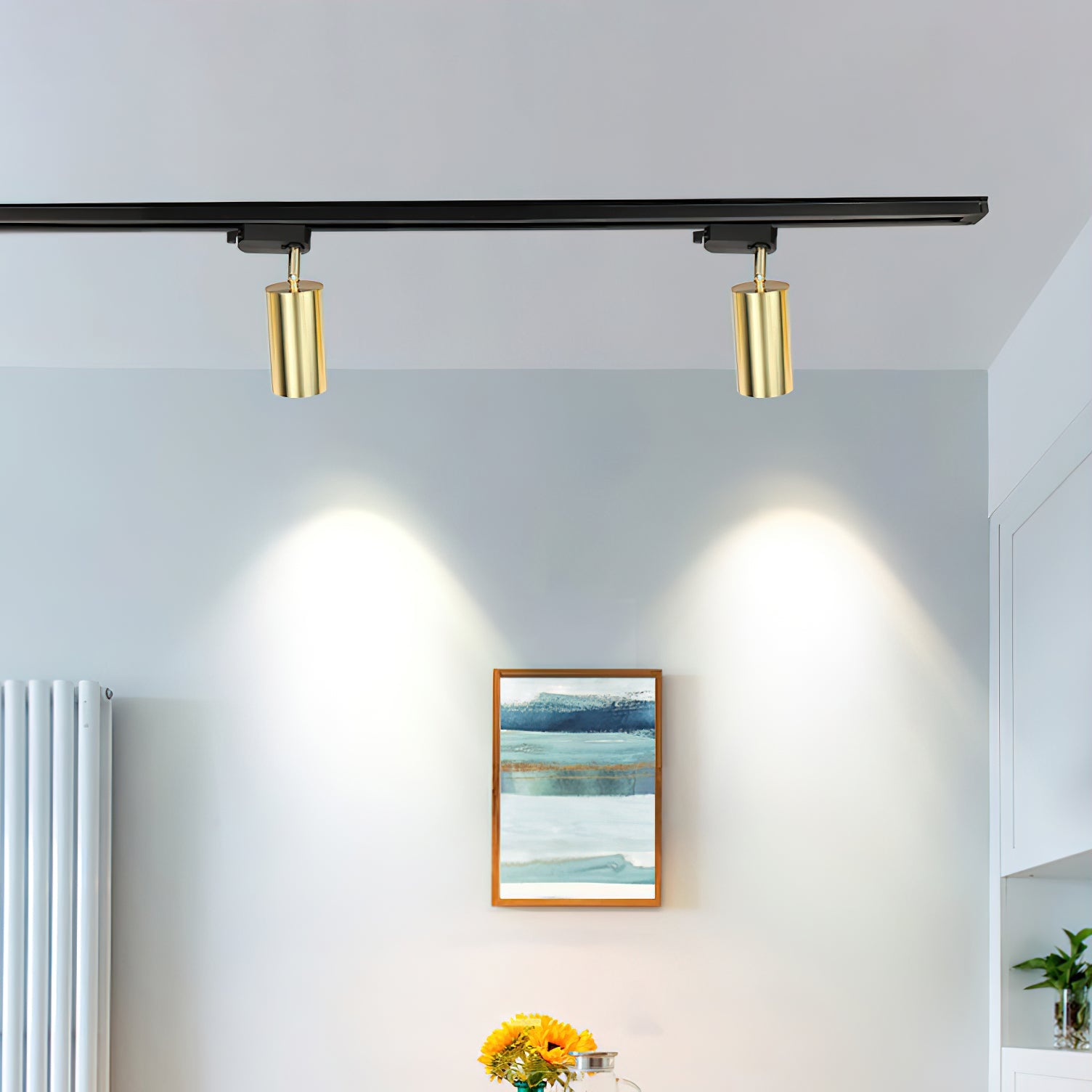 Chrysaor - Gilded Rail Track Light