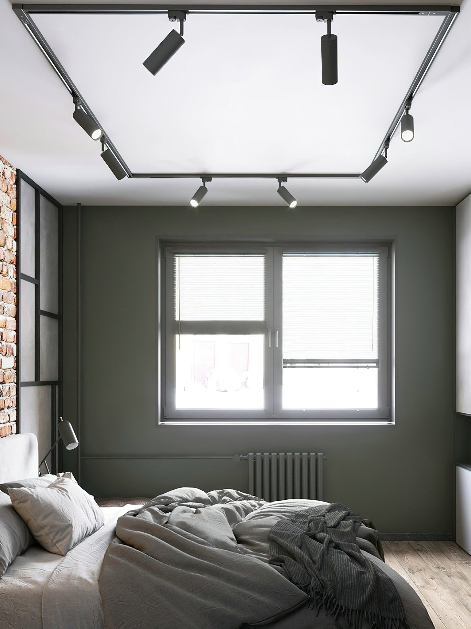 Chrysaor - Gilded Rail Track Light