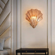 Halia - Amber Glass Wall Light