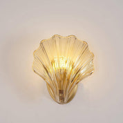 Halia - Amber Glass Wall Light