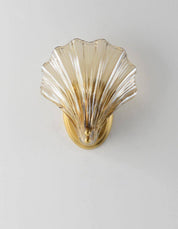 Halia - Amber Glass Wall Light