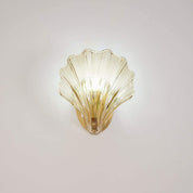 Halia - Amber Glass Wall Light