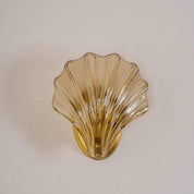 Halia - Amber Glass Wall Light