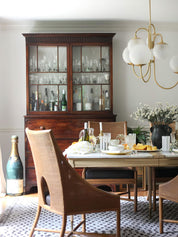 Peirene - Wrought Iron and Glass Globe Chandelier
