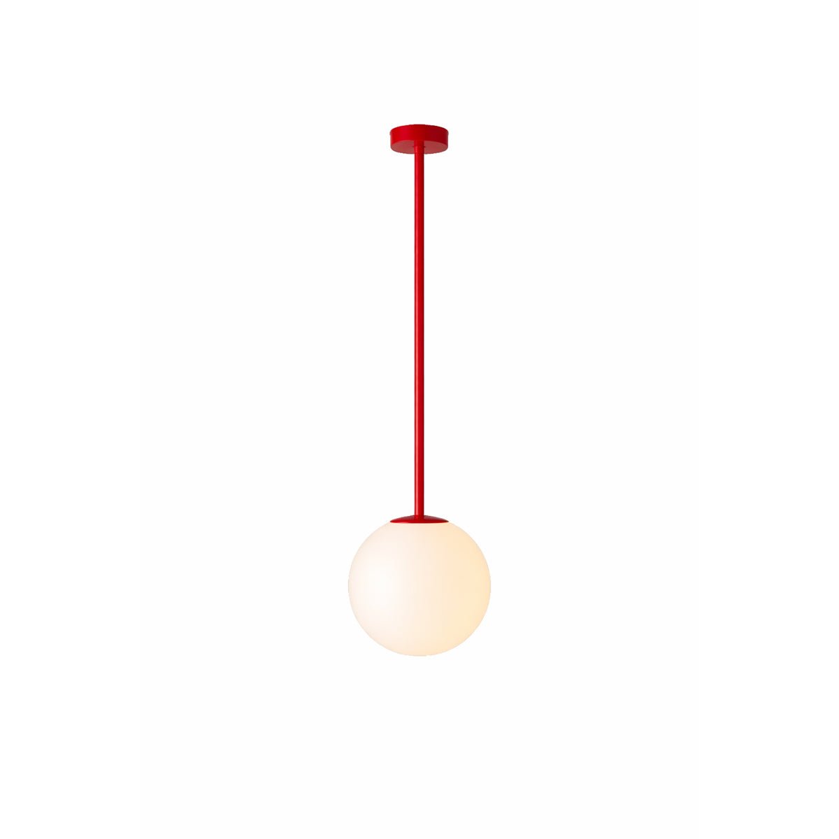 Thalia - White Glass Pendant Chandelier