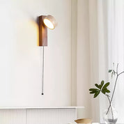 Kyparissos - Travertine and Walnut Wall Light