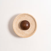 Aether - Travertine Halo Wall Light