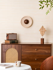 Aether - Travertine Halo Wall Light